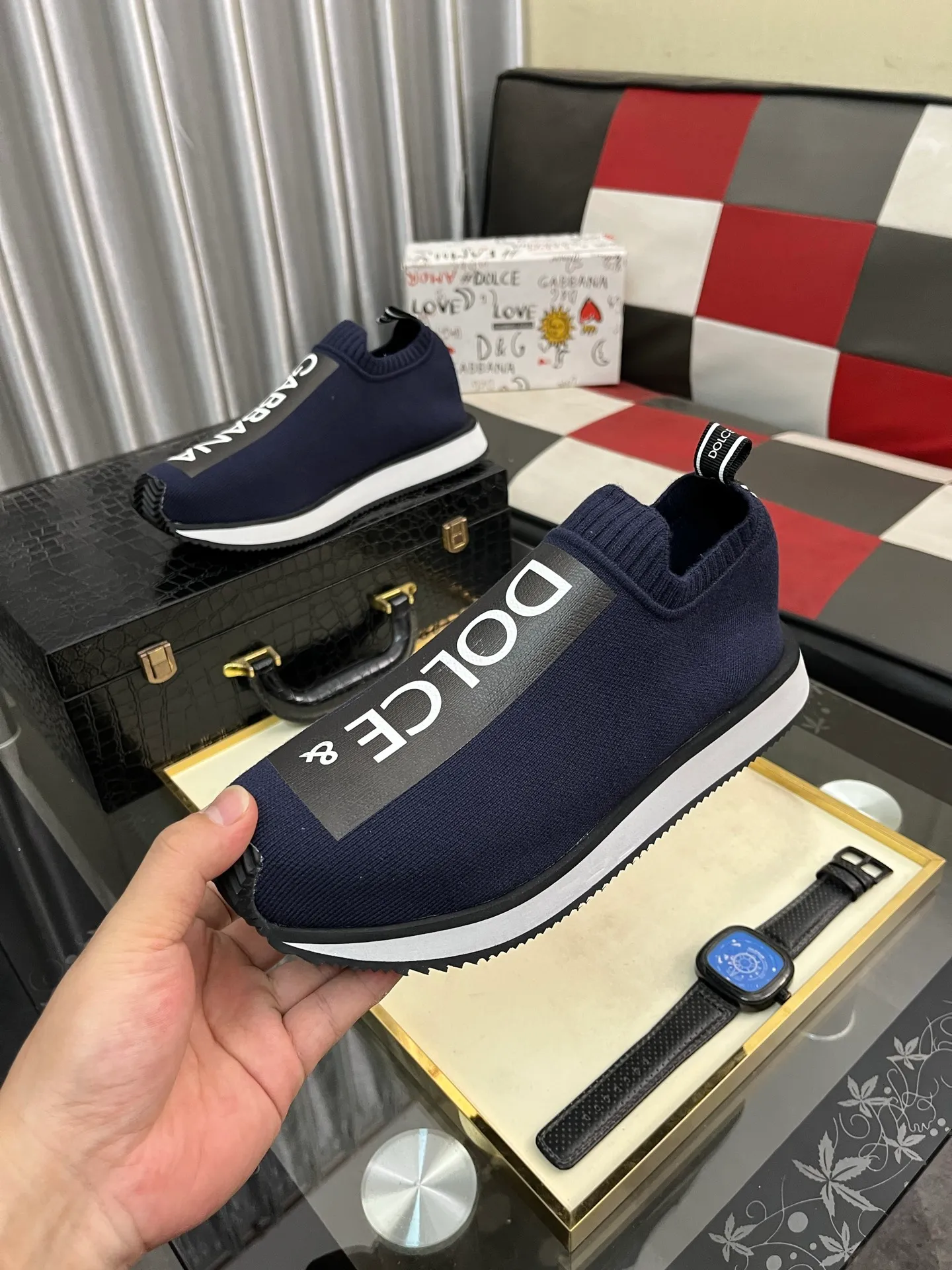 Men's men's shoes 💰420⌚️⌚️【DG～】couple casual shoes 2025z cabinet sales simultaneously 🔶Size: 35-46#️⃣ 🔷8 colors🔜The upper is made of multi-material splicing➕Mesh lining, comfortable and breathable, sole: original comfortable and wear-resistant outsole, ⚠️real thing📱photographed🎬real thing is better📢📢📢